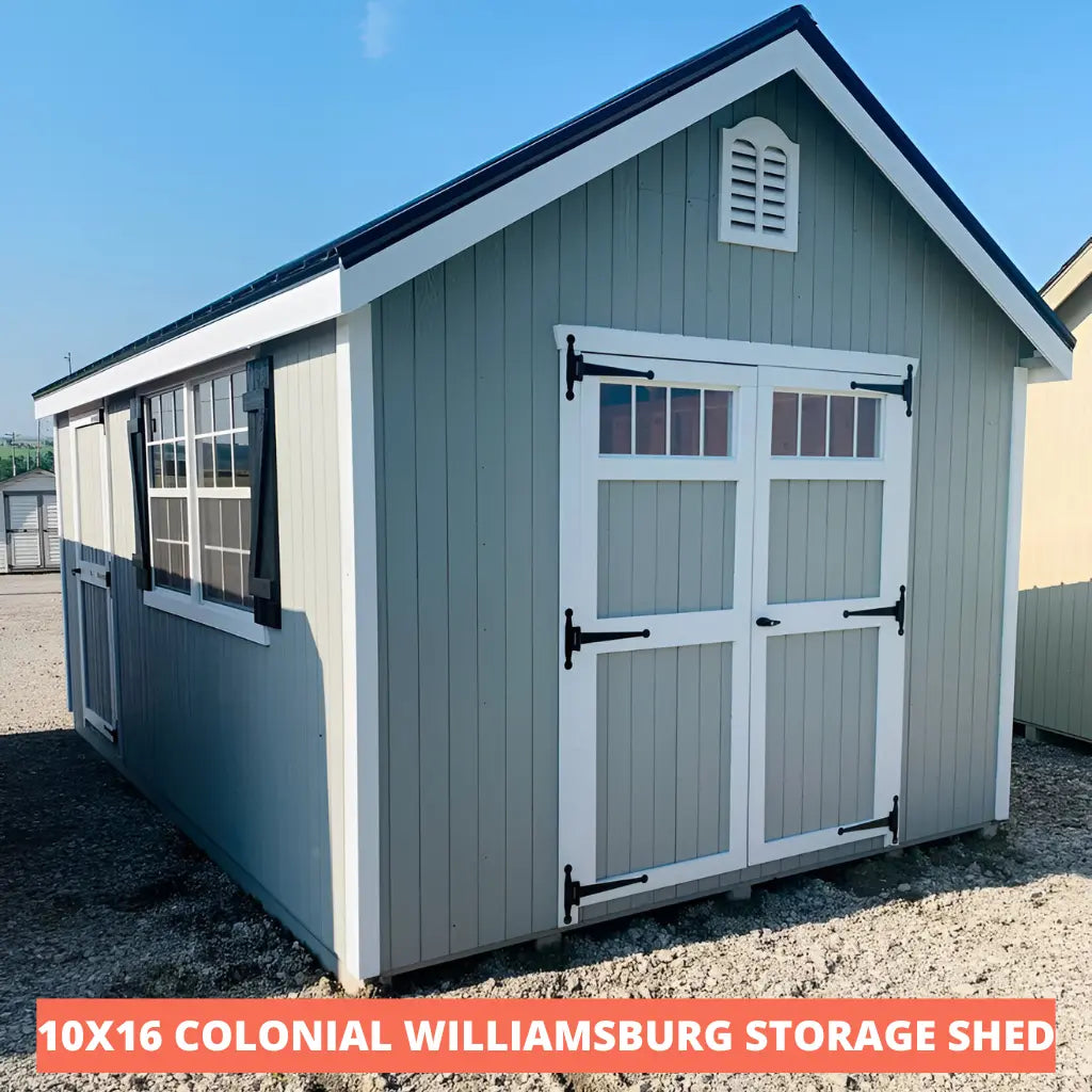 Little Cottage Co. Colonial Williamsburg Shed Kit