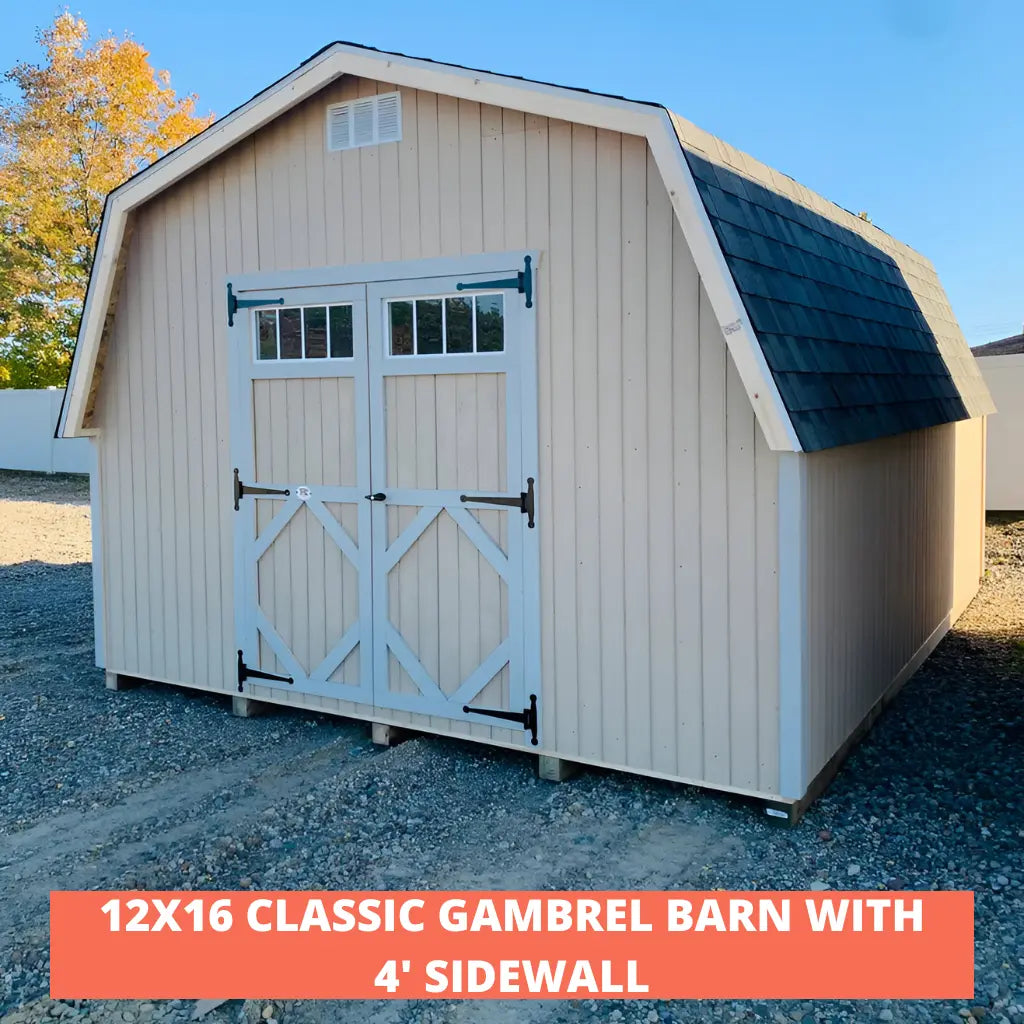 Little Cottage Co. Classic 4' Gambrel Barn Shed Kit