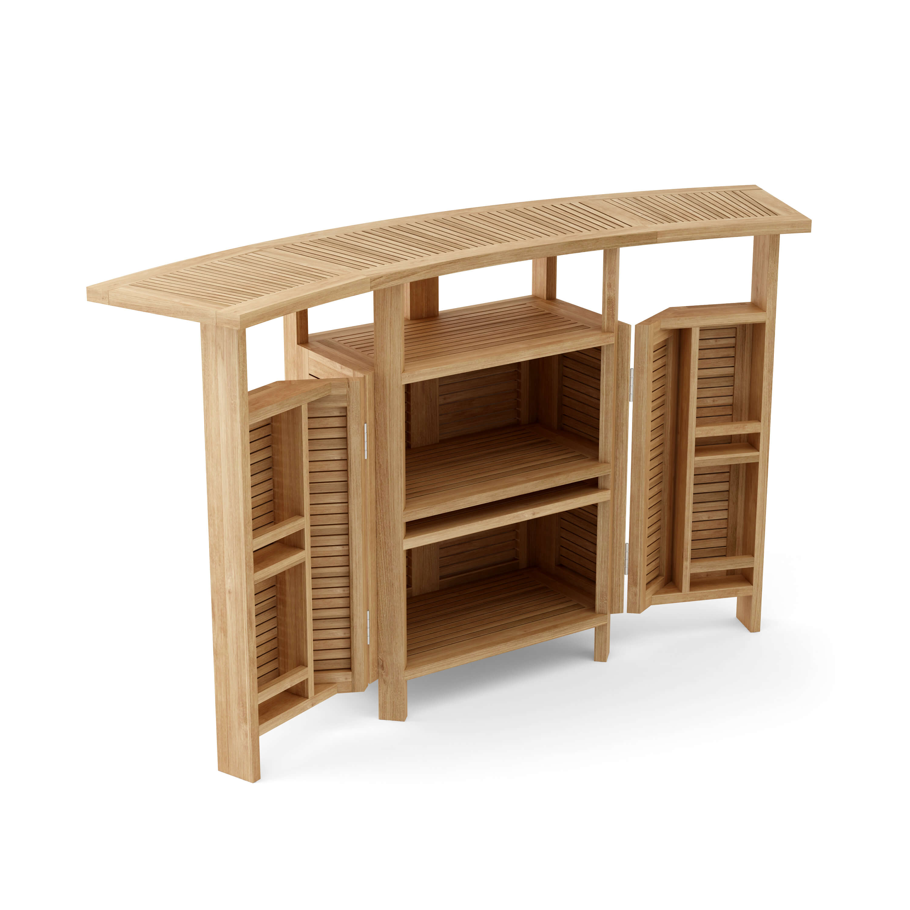 Anderson Teak Wood Altavista Folding Bar Table BS-010