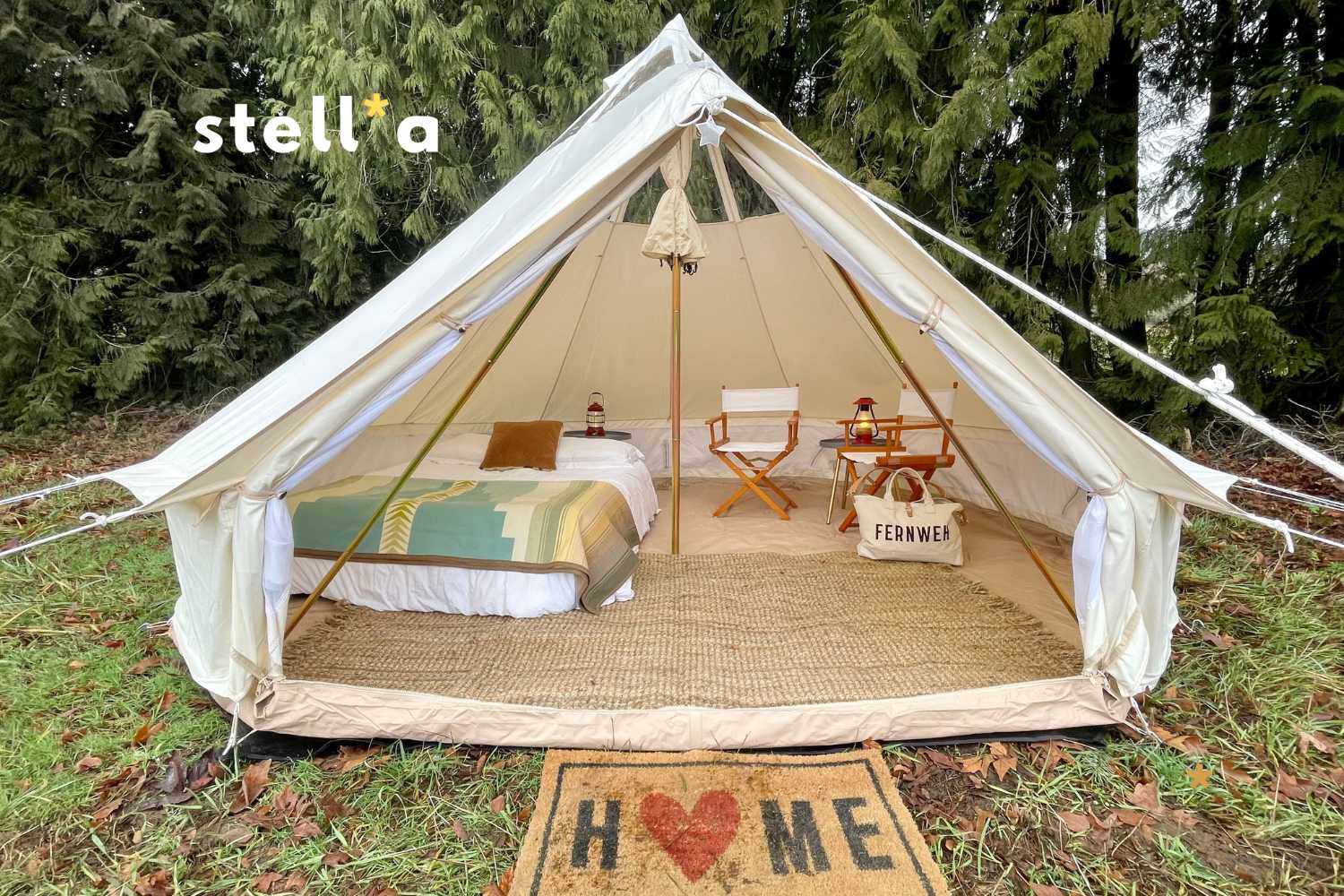 13' (4M) Stella™ Stargazing Canvas Tent