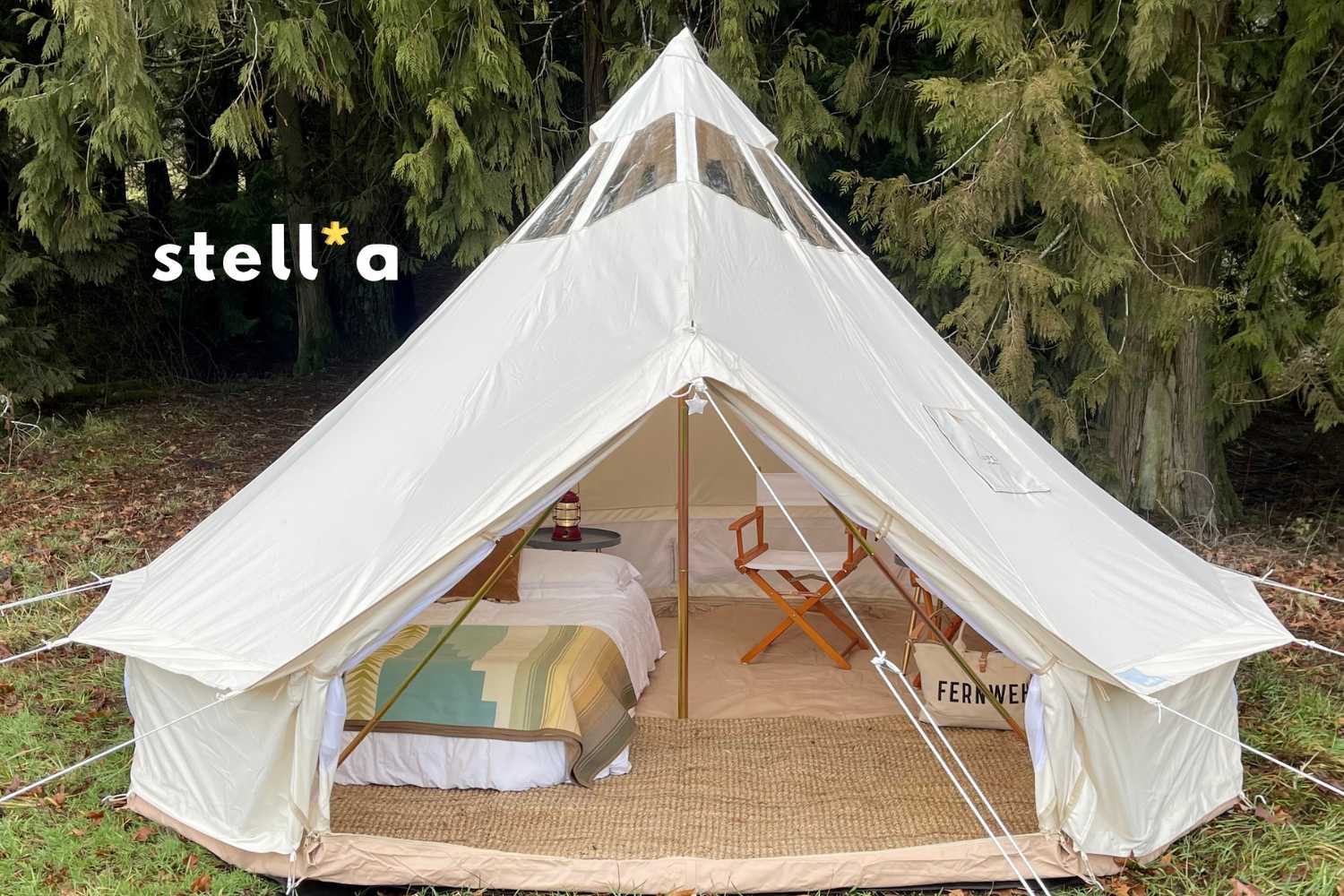 13' (4M) Stella™ Stargazing Canvas Tent