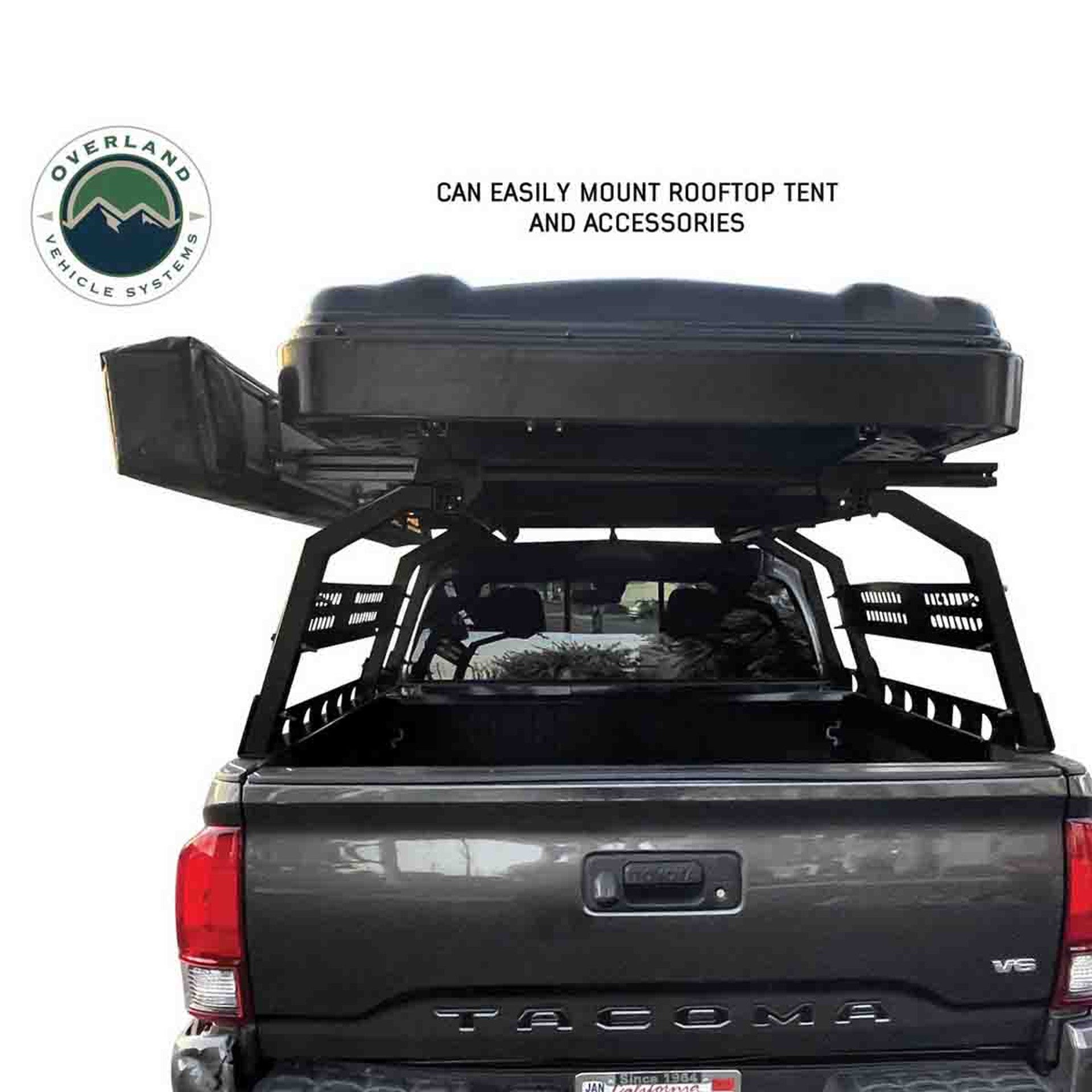 Overland Vehicle Systems Discovery Rack - Mid Size Truck Short Bed Application 22030101