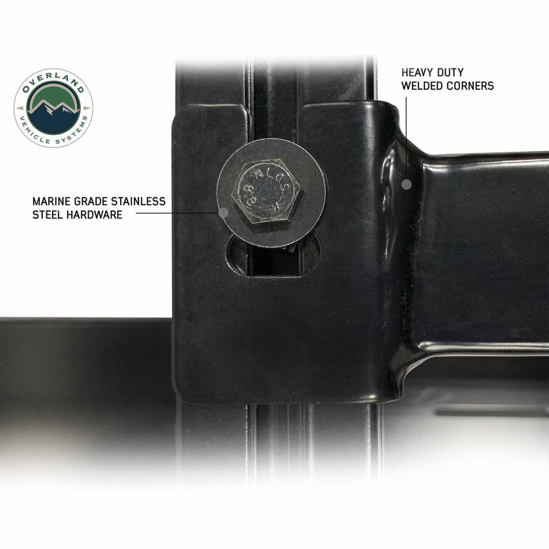 Overland Vehicle Systems Discovery Rack - Mid Size Truck Short Bed Application 22030101
