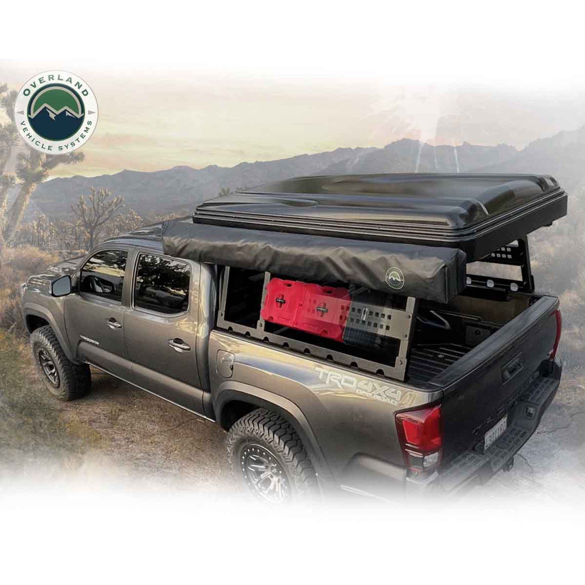 Overland Vehicle Systems Discovery Rack - Mid Size Truck Short Bed Application 22030101