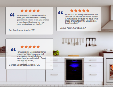 Steak Locker Home Edition Dry Age Fridge SL150