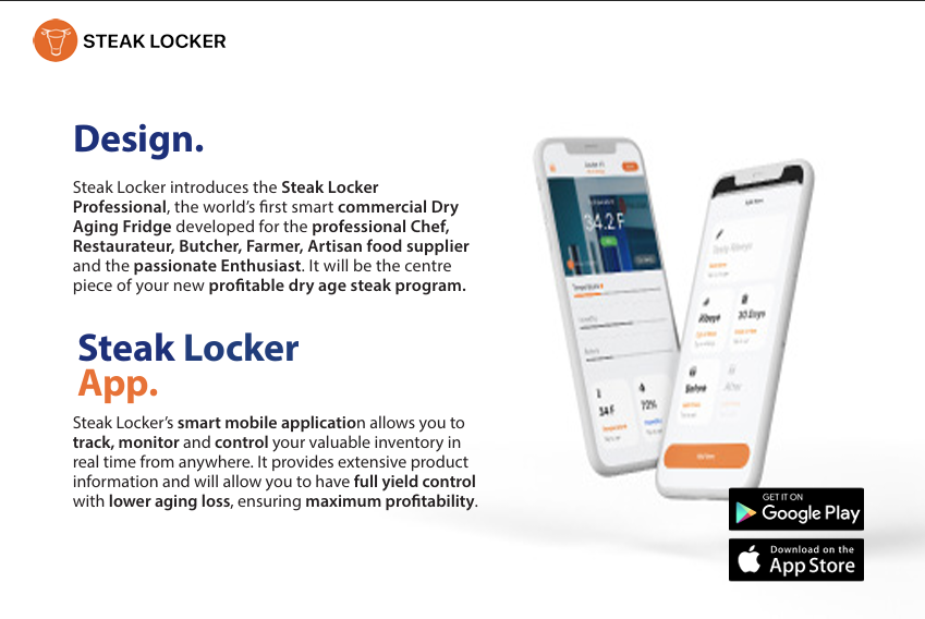 Steak Locker Pro Edition Dry Age Fridge SL520