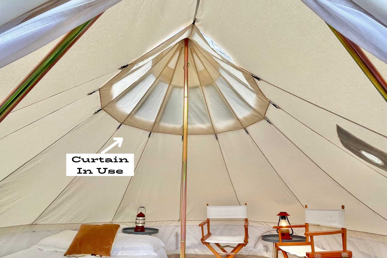 13' (4M) Stella™ Stargazing Canvas Tent