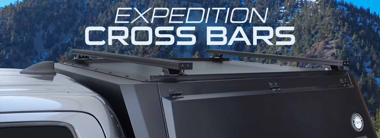 Overland Vehicle Systems Expedition Truck Cap Crossbars EXP51