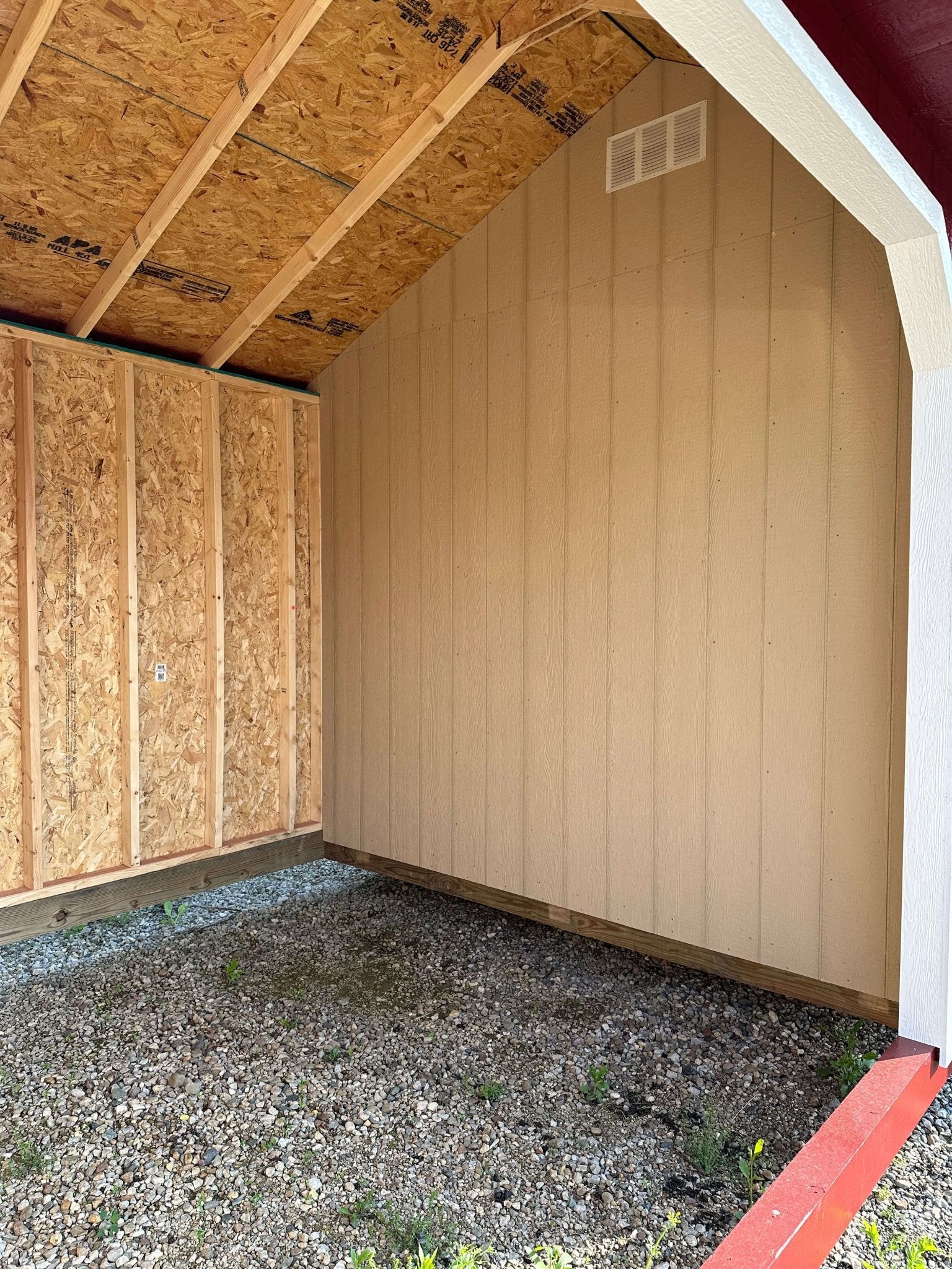 Little Cottage Co. 10x16 Value Animal Run-In Shelter with Tack Room