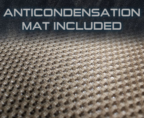 Overland Vehicle Systems XD Everest Cantilever Aluminum Hard Shell Roof Top Tent, Blue Body & Black Rainfly 18489902