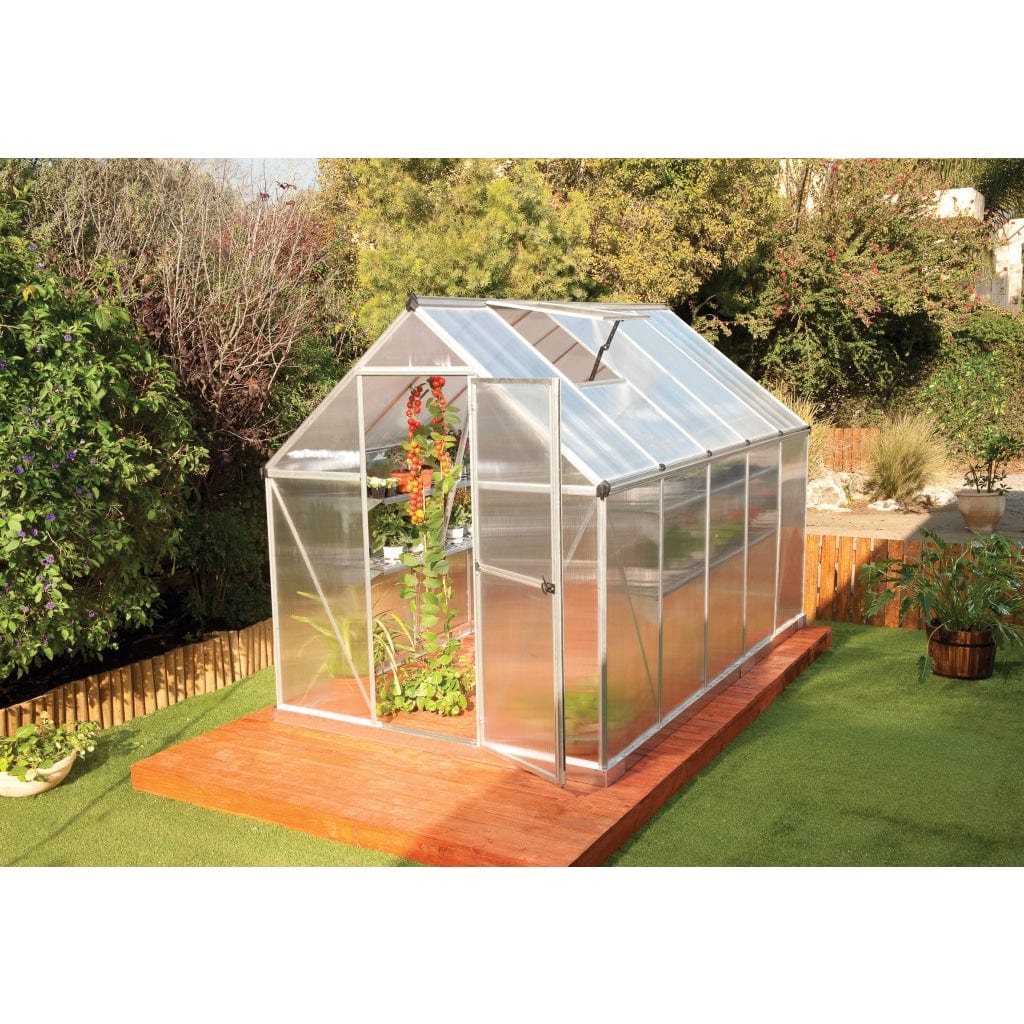 Palram - Mythos 6' x 10' Greenhouse - Silver - HG5010