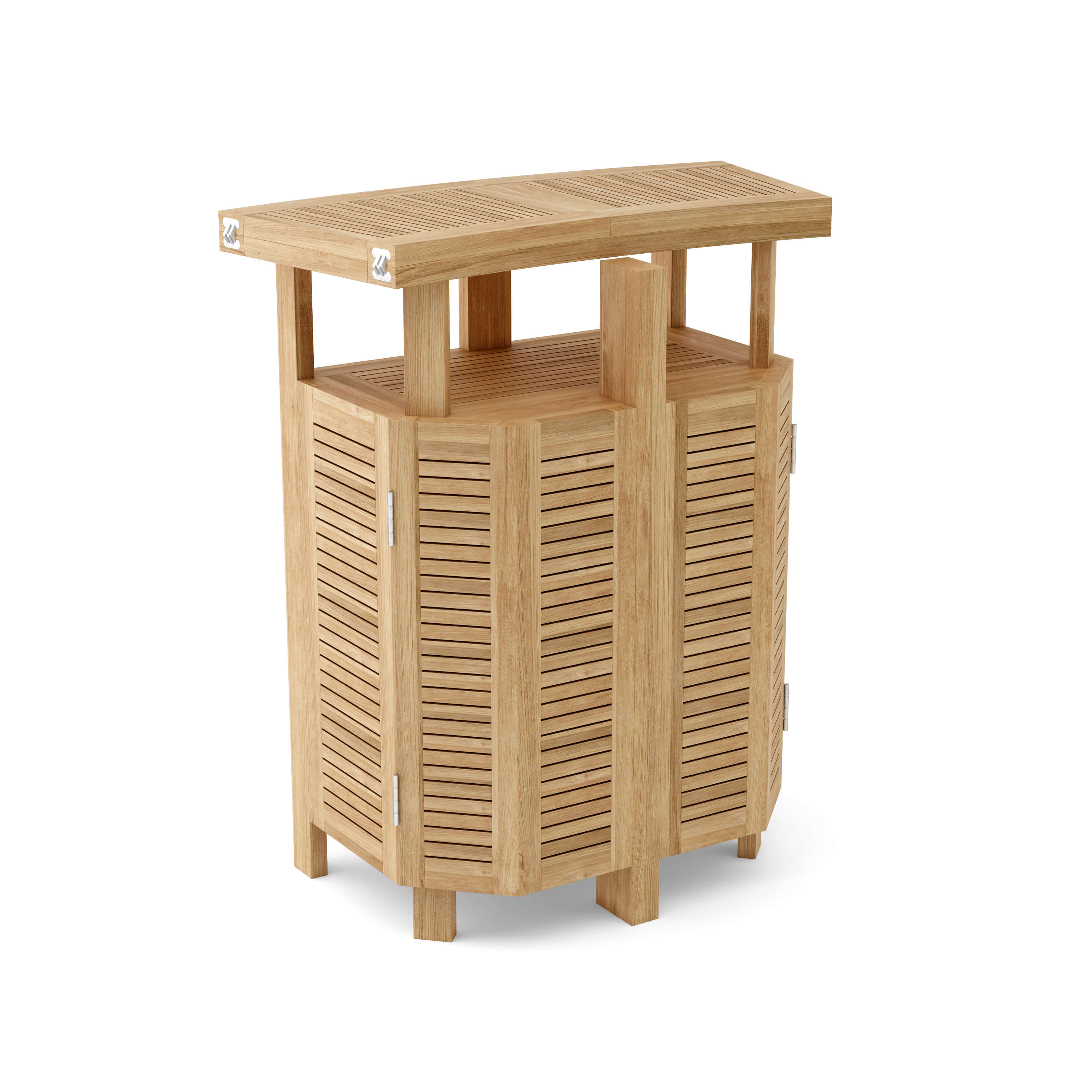 Anderson Teak Wood Altavista Folding Bar Table BS-010