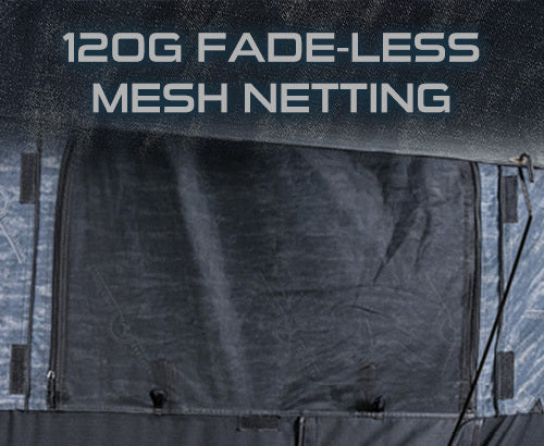 Overland Vehicle Systems XD Everest Cantilever Aluminum Hard Shell Roof Top Tent, Blue Body & Black Rainfly 18489902